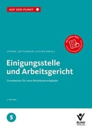 Cover von Einigungsstelle und Arbeitsgericht