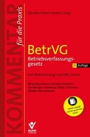 Cover von BetrVG Betriebsverfassungsgesetz