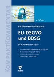 Cover von EU-DSGVO und BDSG