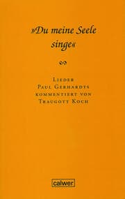 Cover von 'Du meine Seele singe'