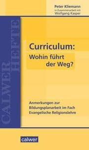 Cover von Curriculum: Wohin führt der Weg?