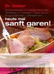 Cover von Heute mal sanft garen