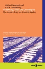 Cover von Versöhnung, Strafe und Gerechtigkeit