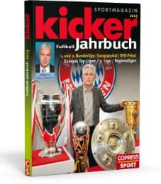 Cover von Kicker Sportmagazin Fußball Jahrbuch 2013
