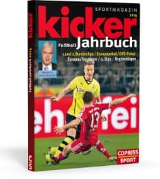Cover von Kicker Fussball-Jahrbuch 2014
