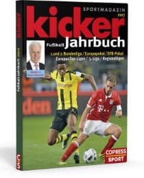 Cover von Kicker Fußball-Jahrbuch 2017