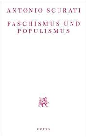 Cover von Faschismus und Populismus