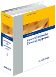 Cover von Zuwendungsrecht - Zuwendungspraxis
