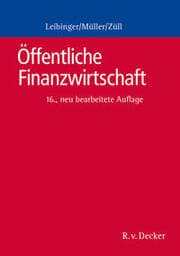 Cover von Öffentliche Finanzwirtschaft