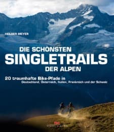 Cover von Die schönsten Singletrails der Alpen
