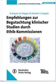 Cover von Empfehlungen zur Begutachtung klinischer Studien durch Ethik-Kommissionen