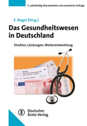 Cover von Das Gesundheitswesen in Deutschland