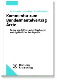 Cover von Kommentar zum Bundesmantelvertrag Ärzte