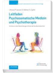 Cover von Leitfaden Psychosomatische Medizin und Psychotherapie