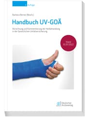 Cover von Handbuch UV-GOÄ