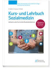 Cover von Kurs- und Lehrbuch Sozialmedizin