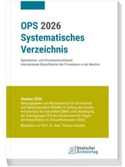 Cover von OPS 2026 Systematisches Verzeichnis
