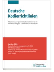 Cover von Deutsche Kodierrichtlinien Version 2026