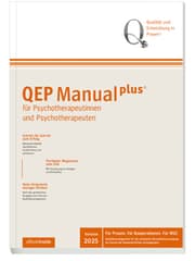 Cover von QEP-Manualplus® für Psychotherapeutinnen und Psychotherapeuten