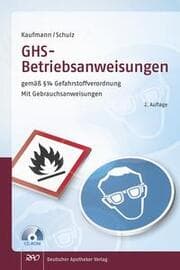 Cover von GHS-Betriebsanweisungen gemäß § 14 Gefahrstoffverordnung
