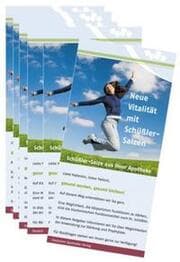 Cover von Patientenflyer: Neue Vitalität mit Schüßler-Salzen