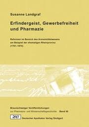 Cover von Erfindergeist, Gewerbefreiheit und Pharmazie