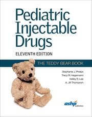 Cover von Pediatric Injectable Drugs