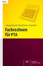 Cover von Fachrechnen für PTA