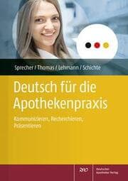 Cover von Deutsch für die Apothekenpraxis