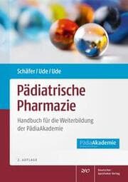 Cover von Pädiatrische Pharmazie
