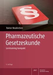 Cover von Pharmazeutische Gesetzeskunde