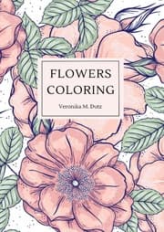 Cover von Flowers Coloring