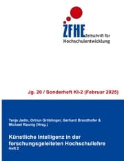 Cover von Künstliche Intelligenz in der forschungsgeleiteten Hochschullehre