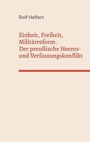 Cover von Einheit, Freiheit, Militärreform.