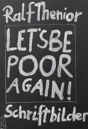 Cover von Let's be poor again!