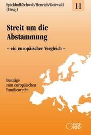Cover von Streit um die Abstammung