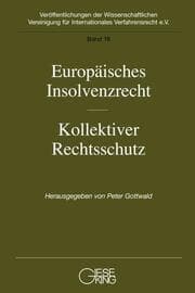 Cover von Europäisches Insolvenzrecht - Kollektiver Rechtsschutz