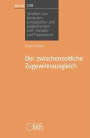 Cover von Der zwischenzeitliche Zugewinnausgleich