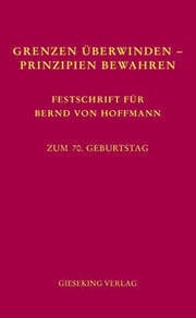 Cover von Grenzen überwinden - Prinzipien bewahren