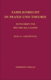 Cover von Familienrecht in Praxis und Theorie