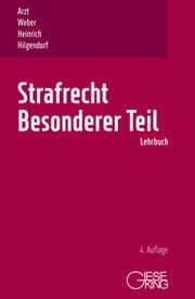 Cover von Strafrecht, Besonderer Teil