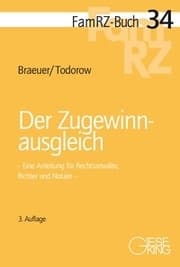 Cover von Der Zugewinnausgleich