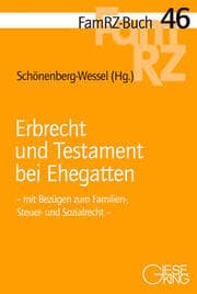 Cover von Erbrecht und Testament bei Ehegatten
