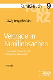 Cover von Verträge in Familiensachen