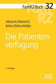 Cover von Die Patientenverfügung