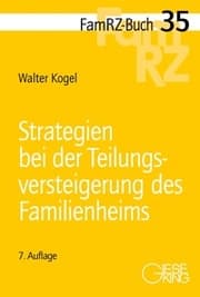 Cover von Strategien bei der Teilungsversteigerung des Familienheims
