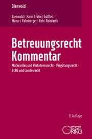 Cover von Betreuungsrecht Kommentar