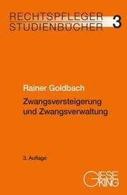 Cover von Zwangsversteigerung und Zwangsverwaltung