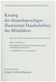 Cover von Katalog der deutschsprachigen illustrierten Handschriften des Mittelalters Band 10, Lfg. 1/2
