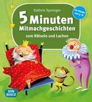 Cover von 5 Minuten Mitmachgeschichten zum Rätseln und Lachen
